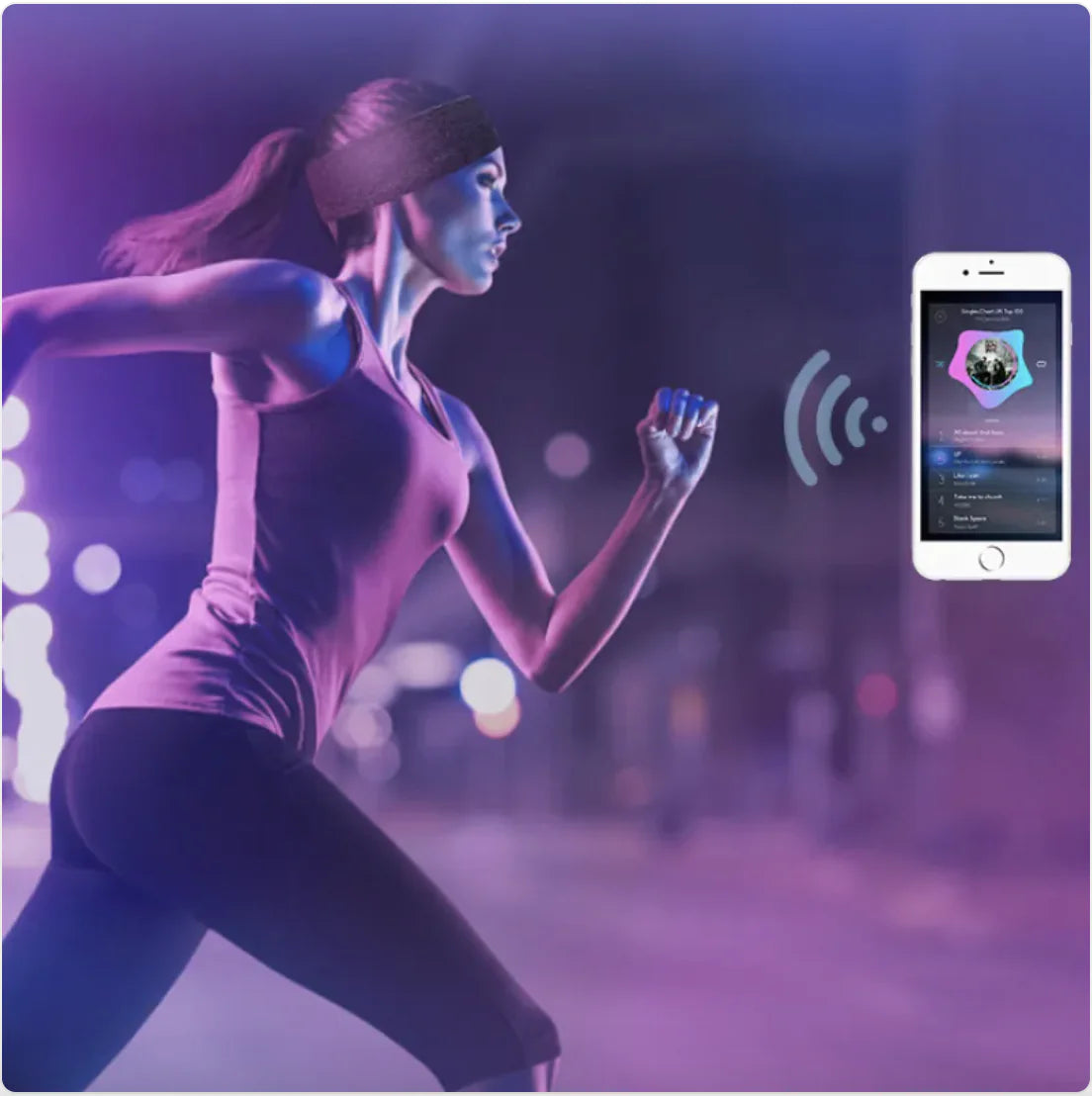 Evolves Wireless Bluetooth Music Headband